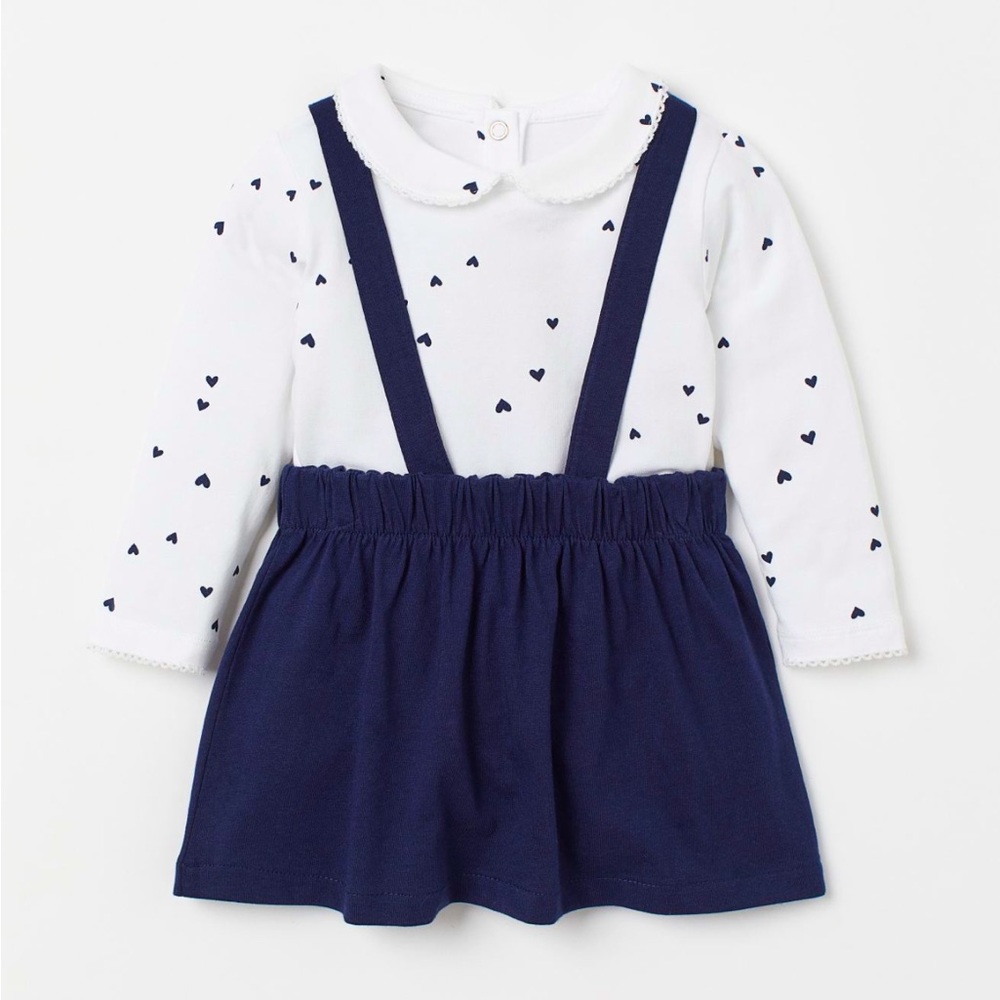 2 piece Peterpan Bodysuit and Dress